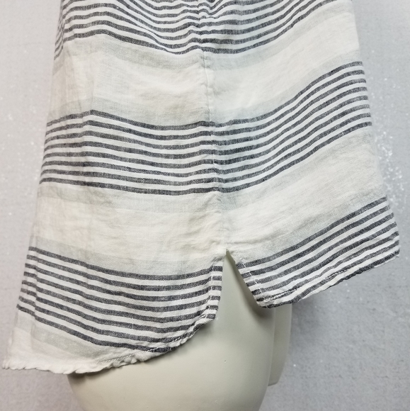 Vintage 90’s blue striped St Tropez France long sleeve top